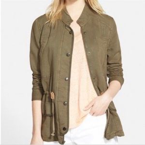 Hinge Olive Green Utility Jacket